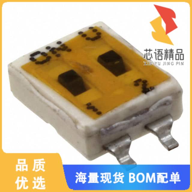 全新IKN0204000原装(SWITCH SLIDE DIP SPST 100MA 2