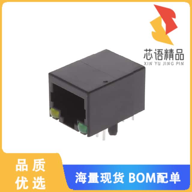 全新MTJ-88TX1-LG原装(RJ45 MODULAR JACK, DIP, SID