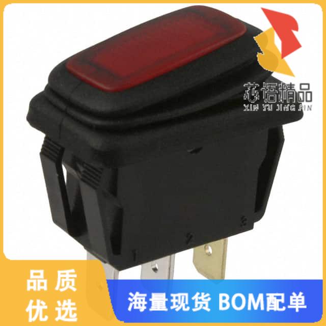 全新GRB238B801BRRL1Z原装(SWITCH ROCKER SPST 16A