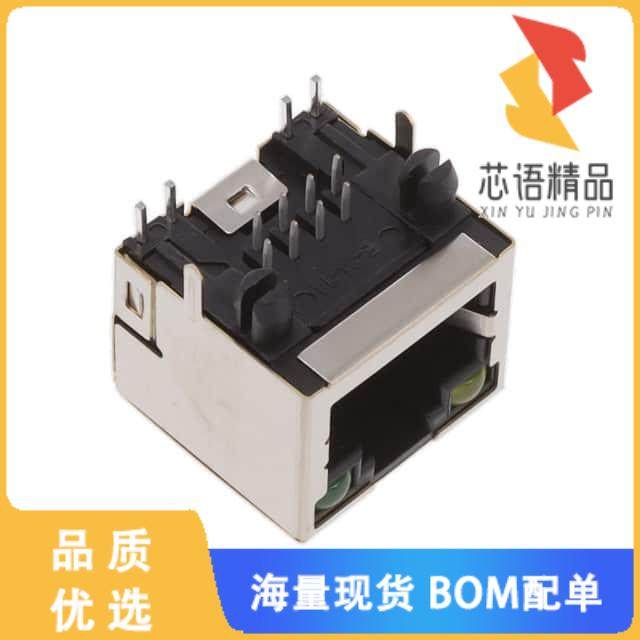 全新MTJ-88ARX1-FSM-LG原装(RJ45 MODULAR JACK, SHI