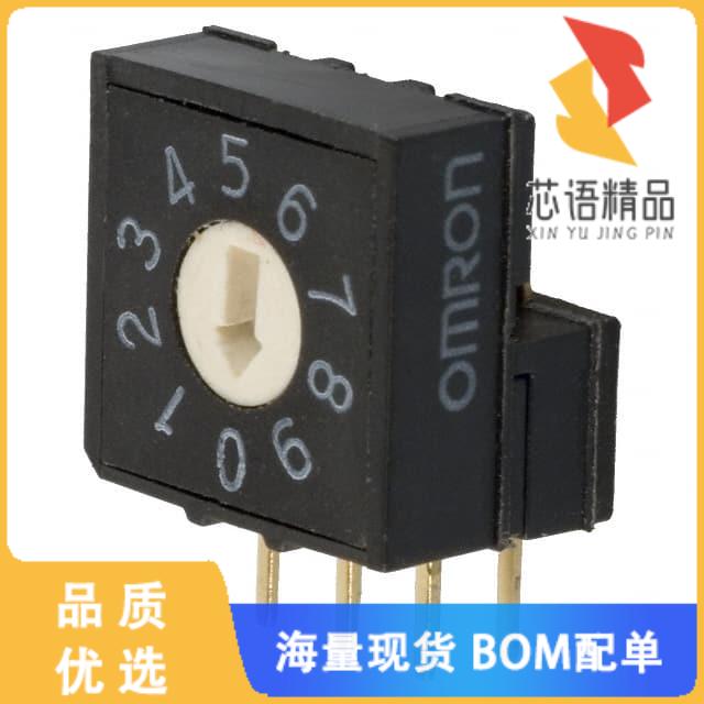 全新A6RV-102RF原装(SWITCH ROTARY DIP BCD 25MA 24