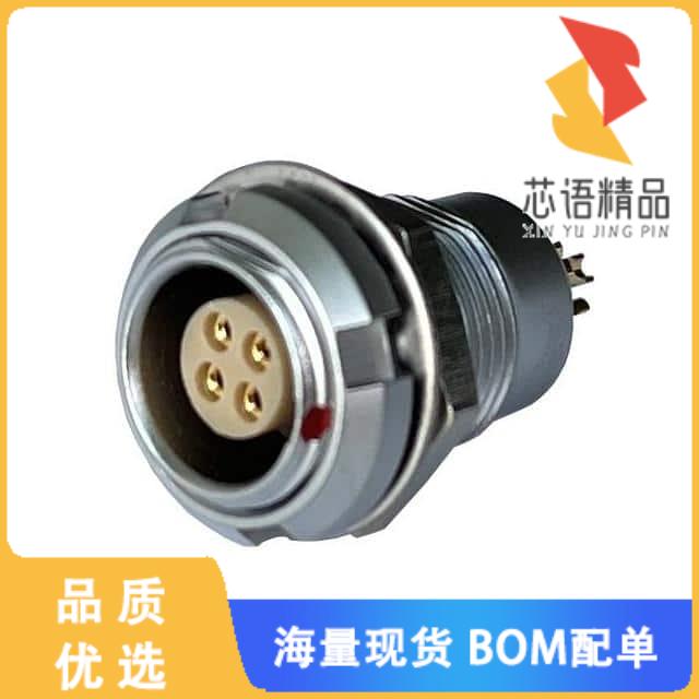 全新MMI-M1RSG04S原装(CONN RCPT FMALE 4P GOLD SLD