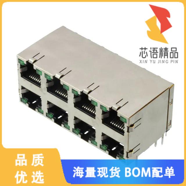 全新6339082-1原装(CONN MOD JACK 8P8C R/A SHIELDE