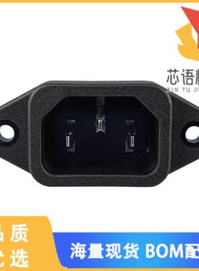 全新703W-00/02原装(PWR ENT RCPT IEC320-C14 PNL S