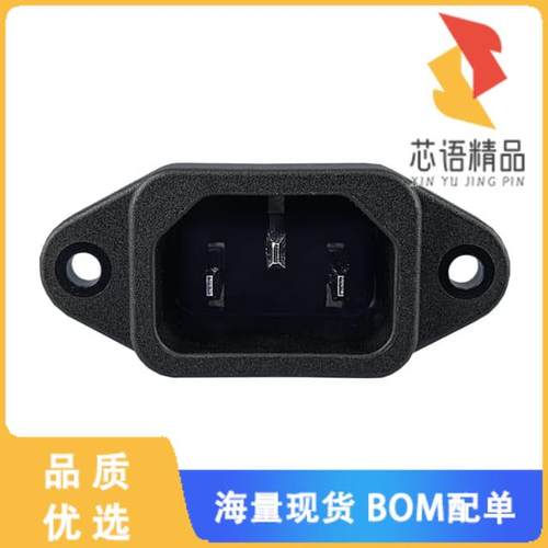 全新703W-00/02原装(PWR ENT RCPT IEC320-C14 PNL S