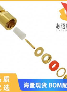 全新132125原装(CONN SMA PLUG STR 50 OHM SOLDER)正品