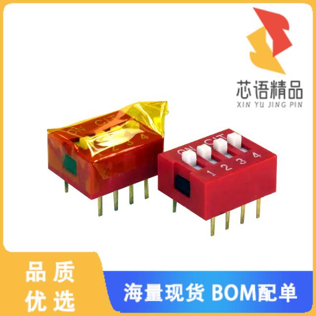 全新KG04ET原装(STANDARD DIP SWITCH, 4 POSITIONS)正品