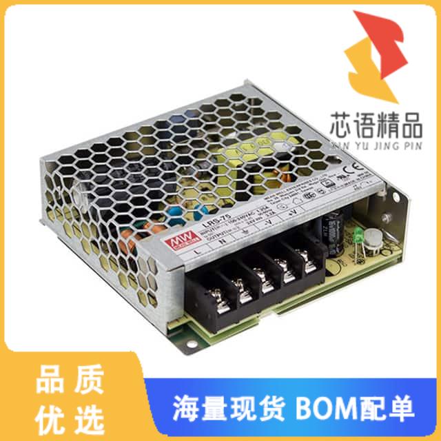 全新LRS-75-24原装(AC/DC CONVERTER 24V 77W)正品