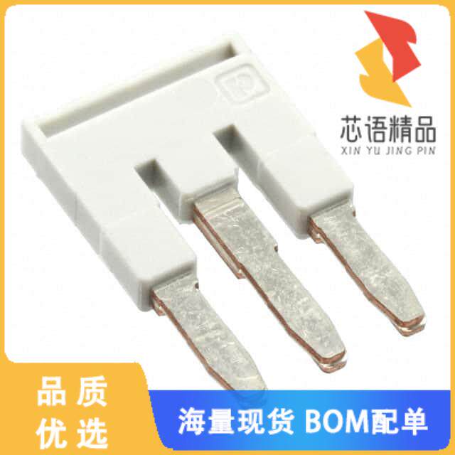 全新3038972原装(JUMPER TERM BLK 3POS FLAT PIN)正品