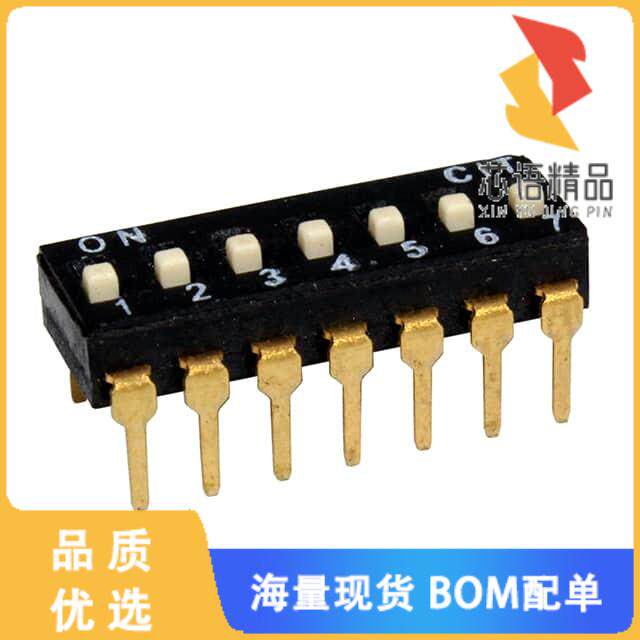 全新KT07EH原装(DIP SWITCH DPST 7 POSITION THROU)正品