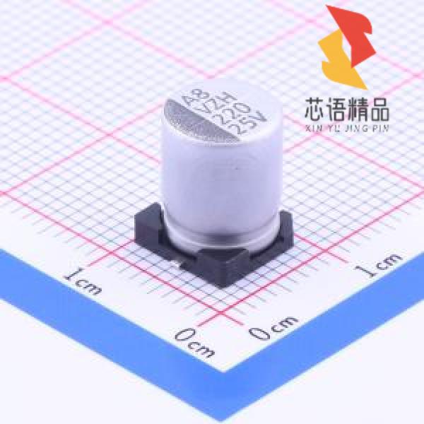全新VZH221M1ETR-0810原装(220uF ±20% 25V)正品