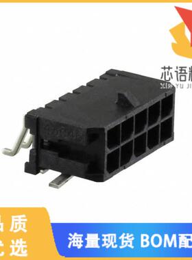 全新0430451009原装(CONN HEADER SMD R/A 10POS 3MM)正品