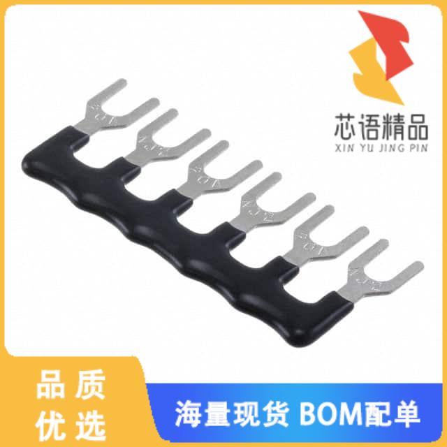 全新BNJ26FWB原装(JUMPER BARRIER BLK 6POS SPADE)正品