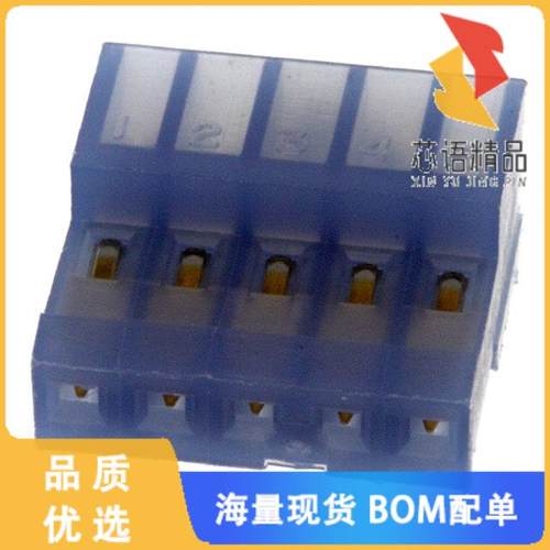 全新3-641239-5原装(CONN RCPT 5POS IDC 26AWG GOLD)正品