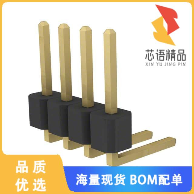 全新PRPC004SBBN-M71RC原装(CONN HEADER R/A 4POS 2