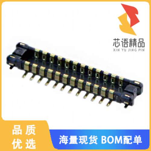 全新AXE624124原装(CONN HDR 24POS SMD GOLD)正品