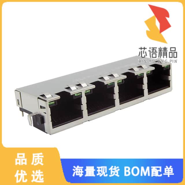 全新SS-74800-125原装(JACK 1X4 MID-PLANE GRN LED