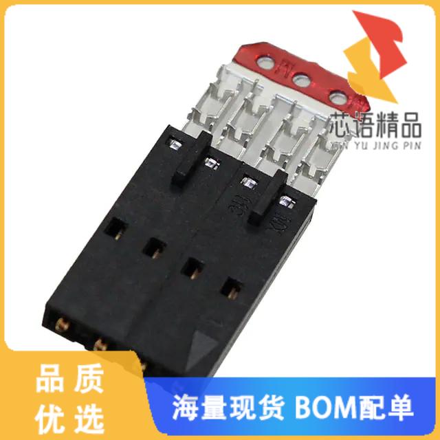 全新0014442504原装(CONN PLUG 4POS IDC 24AWG GOLD)正品