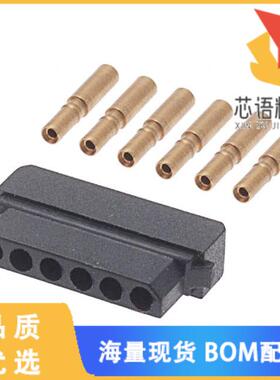 全新M80-8980605原装(CONN RCPT 6P CRIMP 24-28AWG