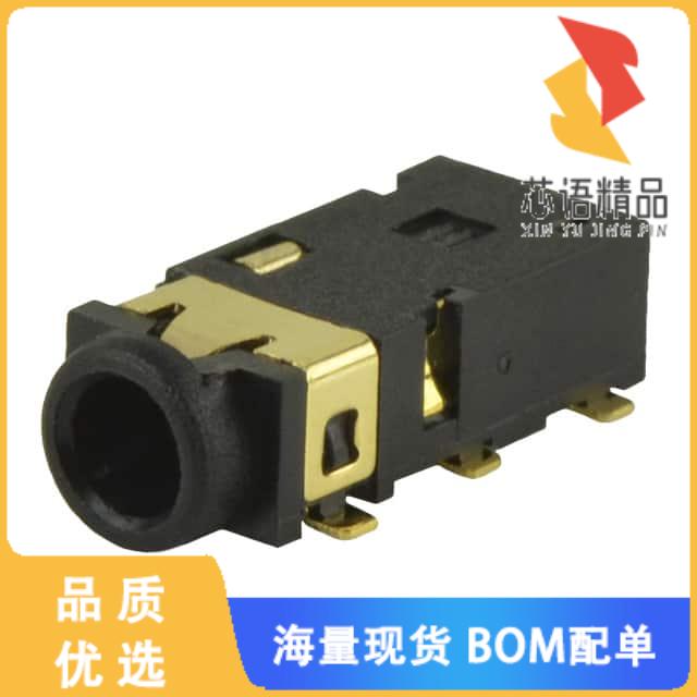 全新SJ2-25414B-SMT-TR原装(AUDIO JACK, 2.5 MM, RT