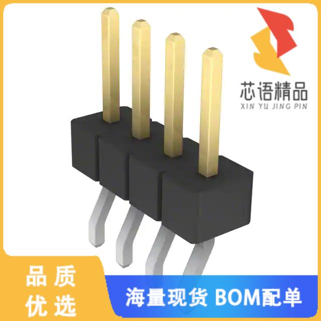 全新GBC04SBSN-M89原装(CONN HEADER SMD R/A 4POS 2