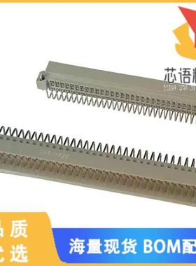 全新5536356-5原装(CONN DIN PLUG 96POS PCB RA GOL