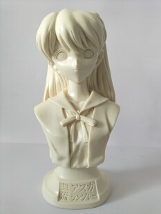 wf1997限定明日香（校服款）胸像1:25白模现货1只