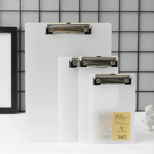 尼家A4文件夹板夹加厚试卷夹学生办公用品垫板写字板夹餐厅菜单夹