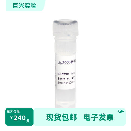 BL623B 脂质体2000/Lip2000转染试剂 1ml Biosharp/白鲨