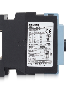 原装 西门子3TS32 10-0X 1NO接触器 4常开3TS32 10E AC-3 18A220V