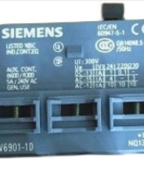 正品 西门子 断路器辅助触头 IEC/EN 60947-5-1 3RV6901-1D 触点