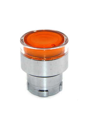 原装正品 施耐德 带灯按钮头 ZB2-BW35C 黄色按钮开关头部