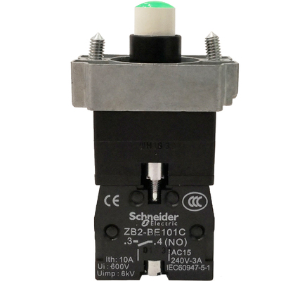 原装正品 施耐德 带灯按钮基座 ZB2-BWM31C 220V ZB2-BWB31C 24V