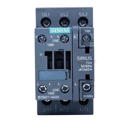 原装西门子 SIRIUS 抱闸交流接触器K19-K25 3RT6027-1AG20 AC110V