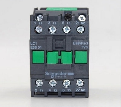 正品施耐德 门锁抱闸接触器 三开一闭LC1-E0601 N06 110V220V电梯