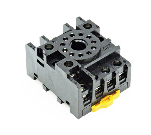 原装正品MK3P继电器底座PF113A-E 11孔插座继电器基座