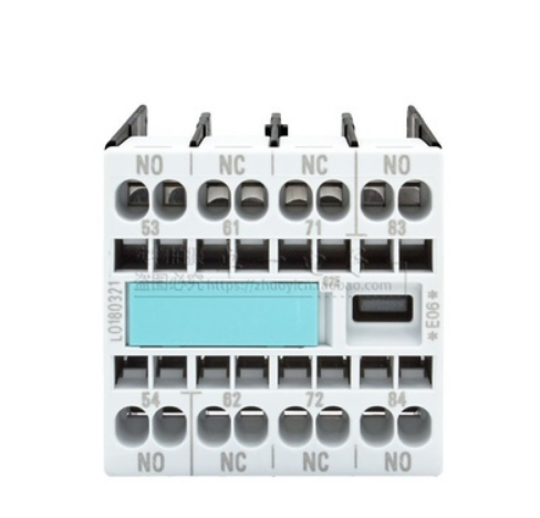 进口西门子辅助触头LISTED 165C E06 3RH1911-2GA22 690V 10A触点