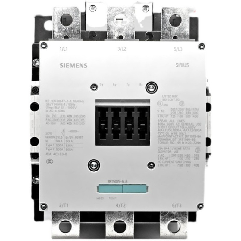 原装正品 西门子3RT5076-6AP36交流接触器 3RT5076-6...6 220V