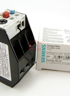 原装正品 西门子 热过载继电器 3UA55 40 16-25A 热保护器