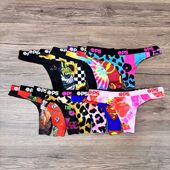 女性感低腰内裤 欧美外贸单女士性感透气丁字裤 锦纶舒适T字内裤