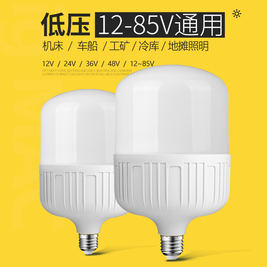 【12V24V36V48V】低压LED灯泡