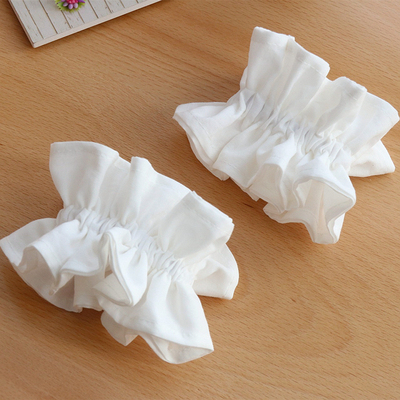 棉布艺JK女仆双层弹力手袖腿环