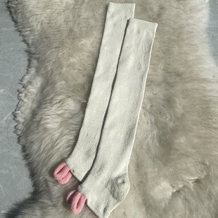 秋冬真丝护膝护腿男女过膝袜套护膝套加长保湿 保暖老寒腿踩脚蚕丝