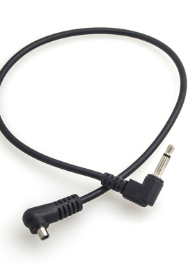 闪光灯PC同步线 PC线 PC公头转3.5mm插头 长30cm