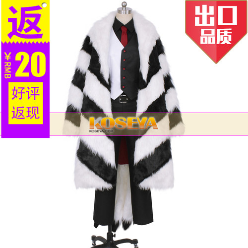 扭曲仙境黑白魔女库伊拉cos服