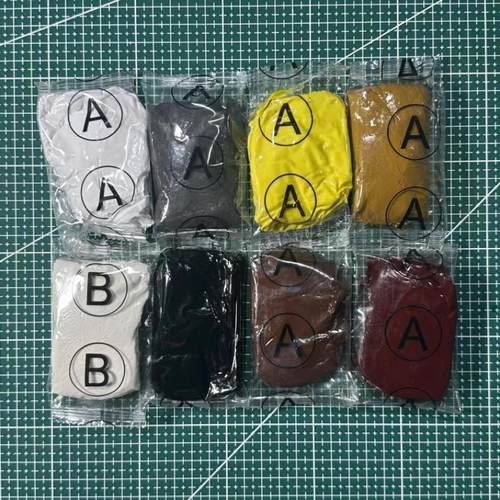 彩色模型ab补土胶泥手办修补diy