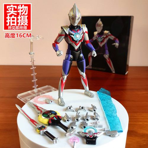 SHF超可动欧布重光奥特曼玩具手办模型拼装ACT暗黑特利迦贝利亚
