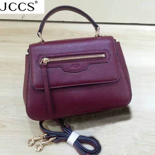 jccs新款真皮正品女包手提包斜挎