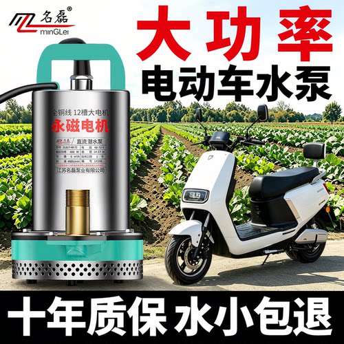 【热销爆款】电动车通用抽水泵