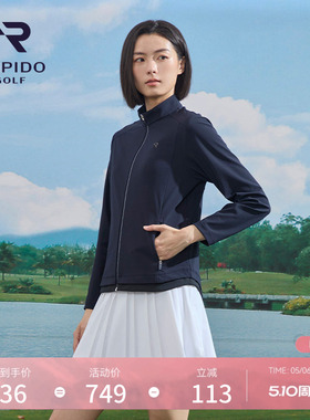 RAPIDO雳霹道春夏女士高尔夫GOLF日常运动休闲通勤早八夹克外套